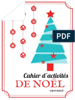 Cahier Passe-Temps Noël