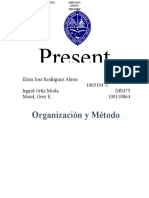 Organización y Métodos TAREA 1