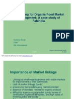 Organising For Organic Food Market Development: A Case Study of Fabindia