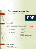 CHAPTER 4 Assignment Answer Key