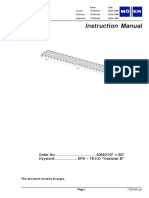 Instruction Manual: Flow Pad Size12 Without Grate