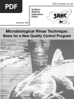 Microbiological Rinse Technique Basis For A New Quality Control Program