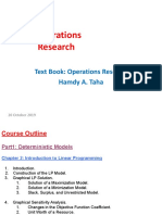 Introduction To OR + Model Formulation