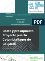 Costo y Presupuesto-Proyecto Puerto Colombia