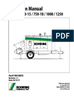 Operation Manual New Gen. Schwing SP 500 1250 Min