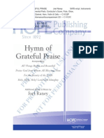 Hymn of Grateful Praise