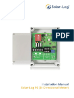 Solar-Log 10 (Bi-Directional Meter) : Installation Manual