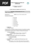 Informe de Bioseguridad