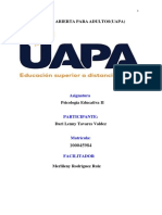 TAREA 3 Psicología Educativa II