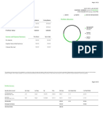 Account Summary Portfolio Allocation