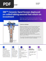 Case - Study - 3M - Ceramic Sand Screen Deployed On Coiled Tubing