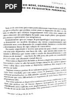 GOLSE, Bernard. Depressão Do Bebé, Depressão Da Mãe, Conceito de Psiquiatria Perinatal