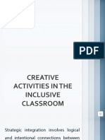 Activities and Strategies