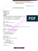 RD Sharma Class 11 Maths Chapter 11 Trigonometric Equations