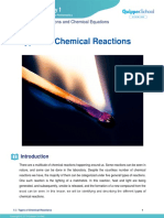 2types of Chemical Reactions