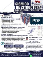 Análisis Sísmico No Lineal Estático de Estructuras