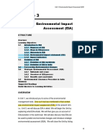 Environmental Impact Assessment (EIA) : Structure