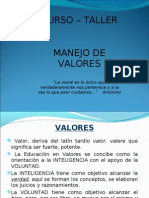 Taller de Manejo de Valores EBC