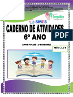 6º ANO - MÓDULO 1 - 3 Bim