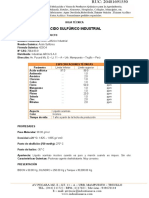 Acido Sulfurico Industrial - HT