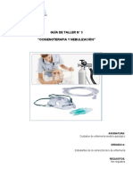 1.1.8 Guía de Taller N°3 " Oxigenoterapia y Nebulización"