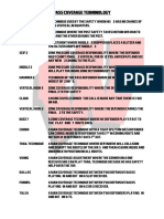 Pass Coverage Terminology