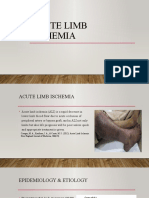 Acute Limb Ischemia