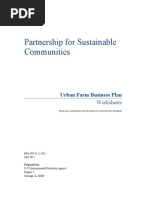 Final Urban Farm Business Plan Worksheets