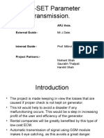 GEN-SET Parameter Transmission