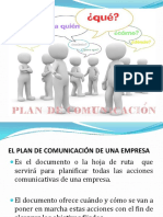 Plan de Comunicación Organizacional