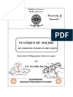 ENSP - Niveau2 - PHY228 - STATIQUE - Module 2 - LES TORSEURS UTILISES EN MECANIQUE - Cours - V22032020