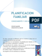 Planificacion Familiar Analisis de La Salud