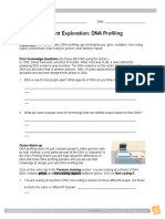 Student Exploration: DNA Profiling