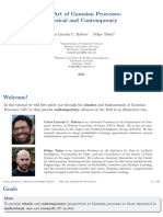 The Art of Gaussian Processes Classic and Contemporary