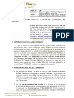 Apelacion Contra Multa Impuesta Por Contravenir La Emergencia Sanitaria