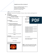 Group 3 - Detailed Lesson Plan in Science 5 - Planets in The Solar System