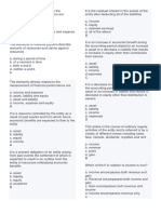 The Elements Directly Related To The Measurement of Financial Position Are