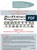 Wolkite University College of Computing and Informatics Department of Software Engineering