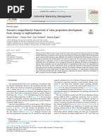 10towards A Comprehensive Framework of Value Proposition Development From Strategy To Implementation