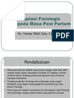 Adaptasi FISIOLOGIS Post Partum