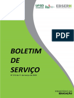 Boletim 212 11 03 2020