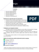 Servicios y Metodologia de Trabajo 28-06-2021