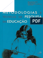 Metodologias e Tecnicas de Pesquisas em Educação