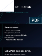 Taller de Git - GitHub