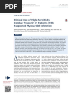 Clinical Use of High-Sensitivity Cardiac Troponin in Patients With Suspected Myocardial Infarction