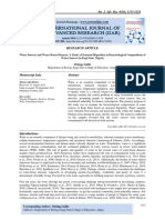 Water Sources and Water-Borne Diseases: A Study of Seasonal Disparities in Bacteriological Compositions of Water Sources in Kogi State, Nigeria