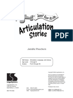 Just For Kids Articulation Stories