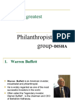 World's Greatest: Philanthropists Group