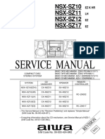 Service Manual: NSX-SZ10 NSX-SZ11 NSX-SZ12 NSX-SZ17