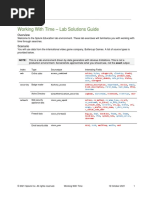 Working With Time - Lab Solutions Guide: Index Type Sourcetype Interesting Fields